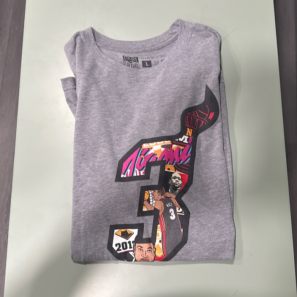 Court Culture Moments Collection: Dwyane Wade 3 Tee